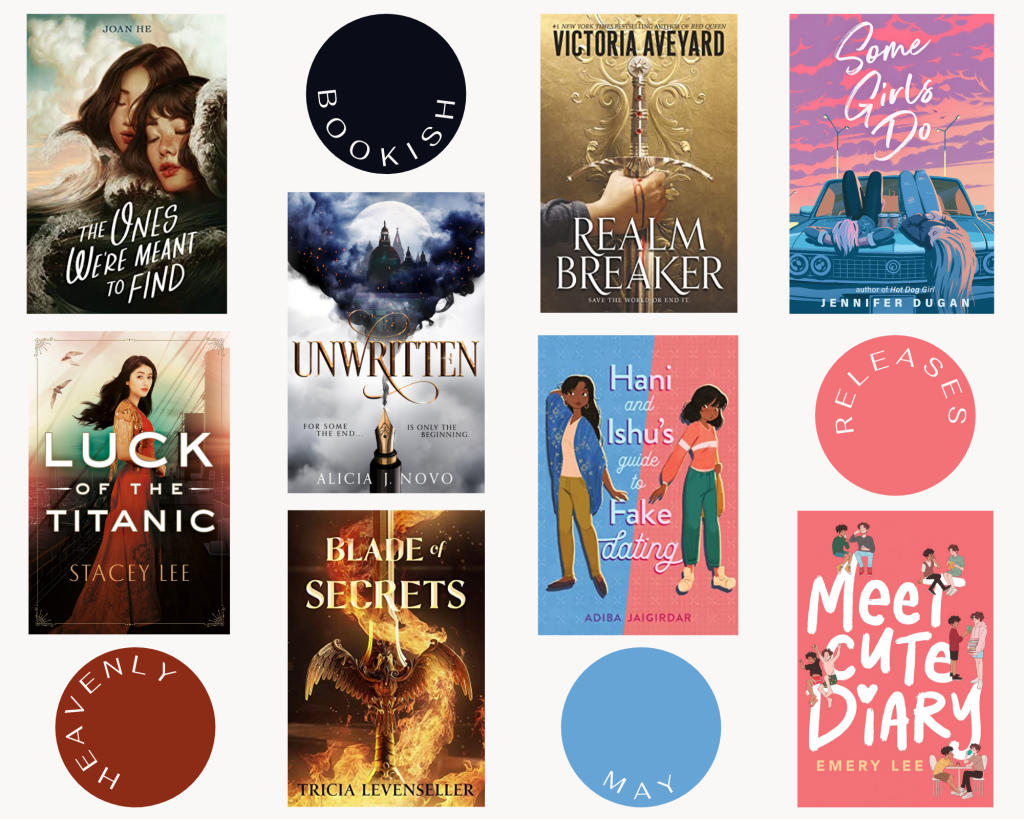 Collage of all the book covers I'm discussing