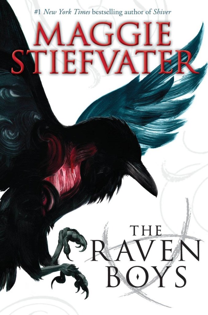 The cover of 'The Raven Boys' by Maggie Stiefvater.