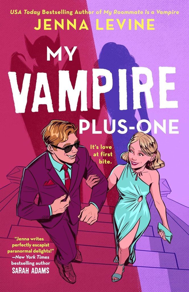 Cover of 'My Vampire Plus-One' by Jenna Levine.
