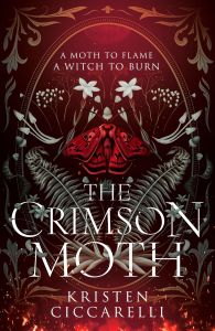 The cover of 'Heartless Hunter' (The Crimson Moth #1) by Kristen Ciccarelli.