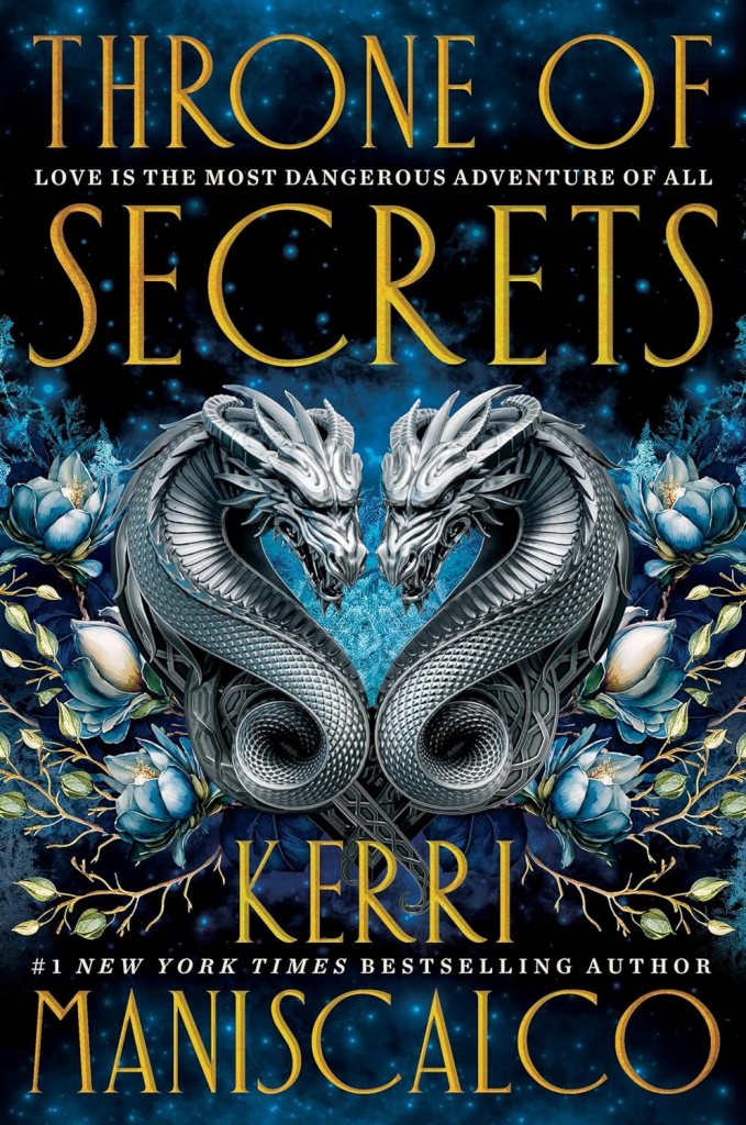 Cover by 'Throne of Secrets' by Kerri Maniscalco.